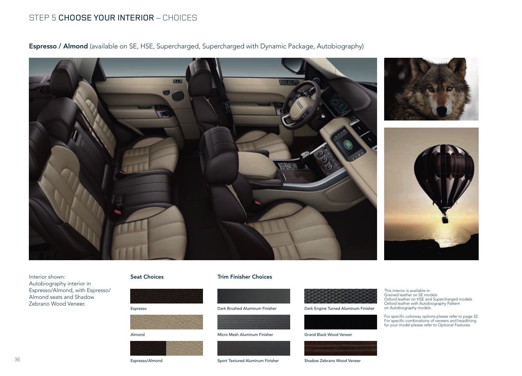 2014 Range Rover Sport Brochure Page 60